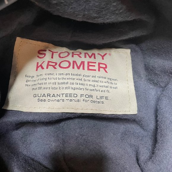 Stormy Kromer Original Gore-Tex Hat Size 7 1/8 Wool Blend Waterproof - Picture 6 of 8